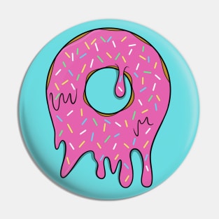 Melting Sprinkle Donut Pin