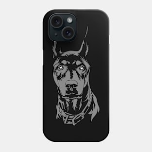 the Dobermann Phone Case