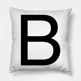 Helvetica B Pillow
