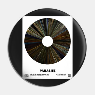 minimal_Parasite Warp Barcode Movie Pin