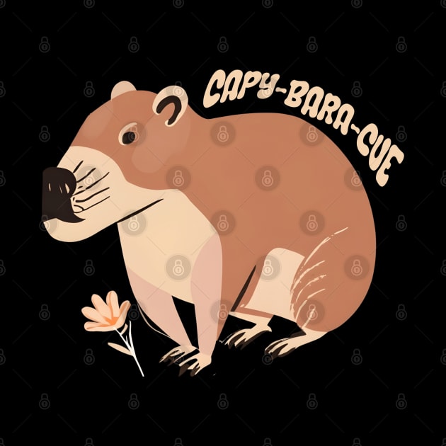 Funny capybara by NomiCrafts