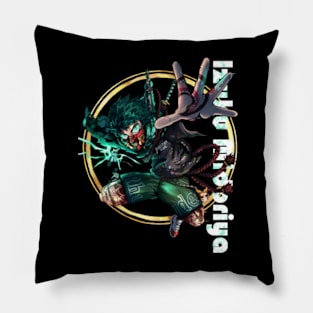 Deku My Hero Academia Anime Tee Pillow