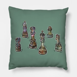 Chess Game Anyone? Pillow