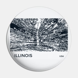 Illinois USA Pin