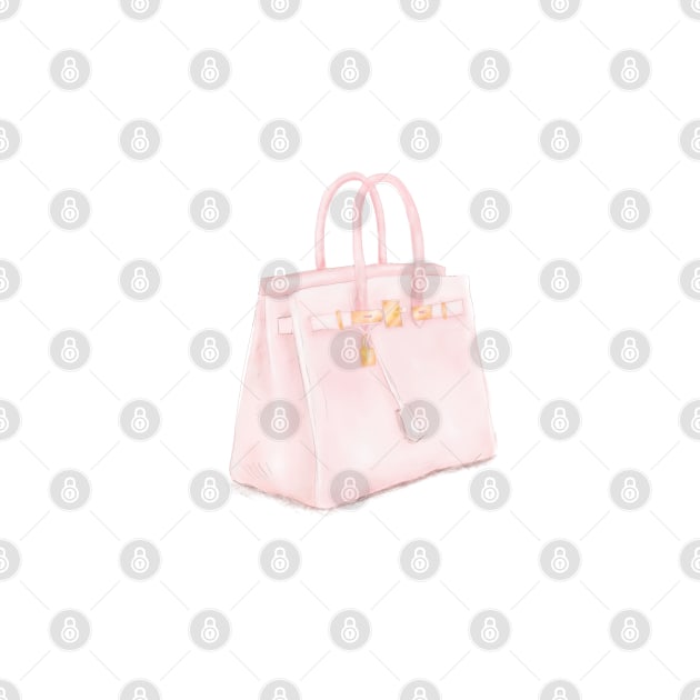 Pink Designer Handbag by ArTeaCupcake