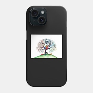 Hamilton Whimsical Tree Cats Phone Case