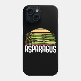 Asparagus - Retro Style Vegetable Vintage Food Phone Case