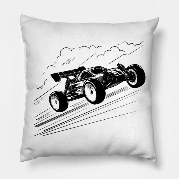 RC Buggy Pillow by Stupiditee