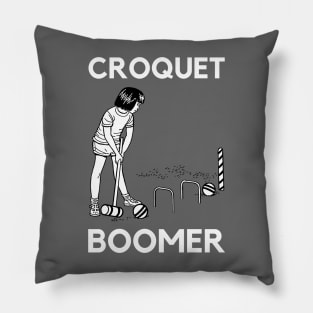 Croquet Boomer Pillow