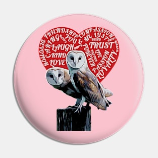 Love Birds Pin