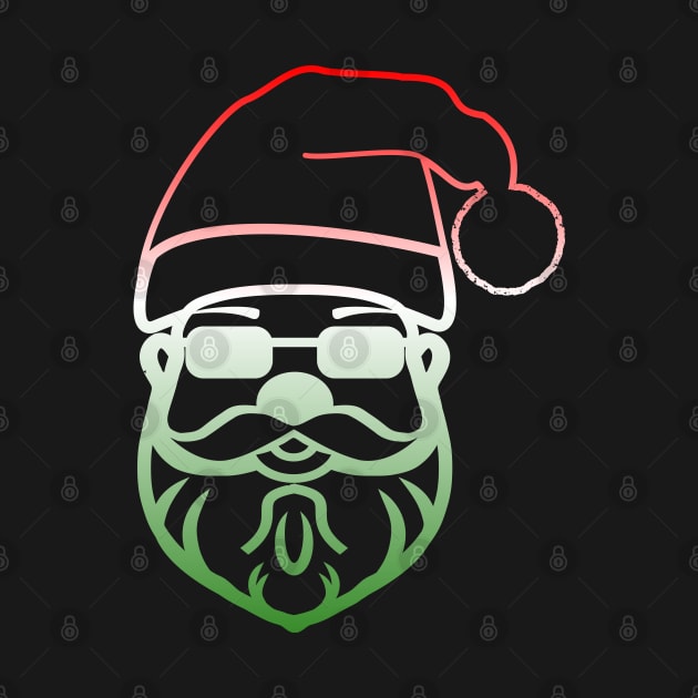 Santa Claus Head Christmas Cartoon Xmas by JaussZ