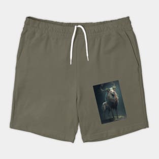A Mythical God-Creature Combining the Power of a Lion and the Grace of a Deer Shorts