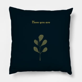 Here you are - Science tree Pillow