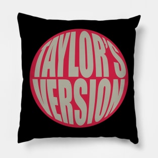 taylor's version Pillow