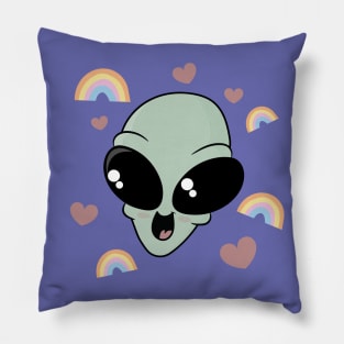 Cute alien Pillow