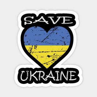 Save heart ukraine Magnet