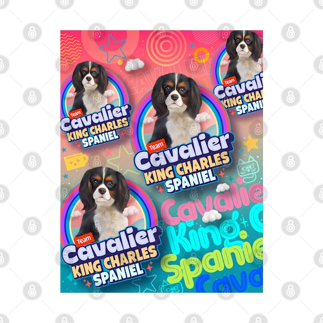Cavalier King Charles spaniel dog v2 by Puppy & cute