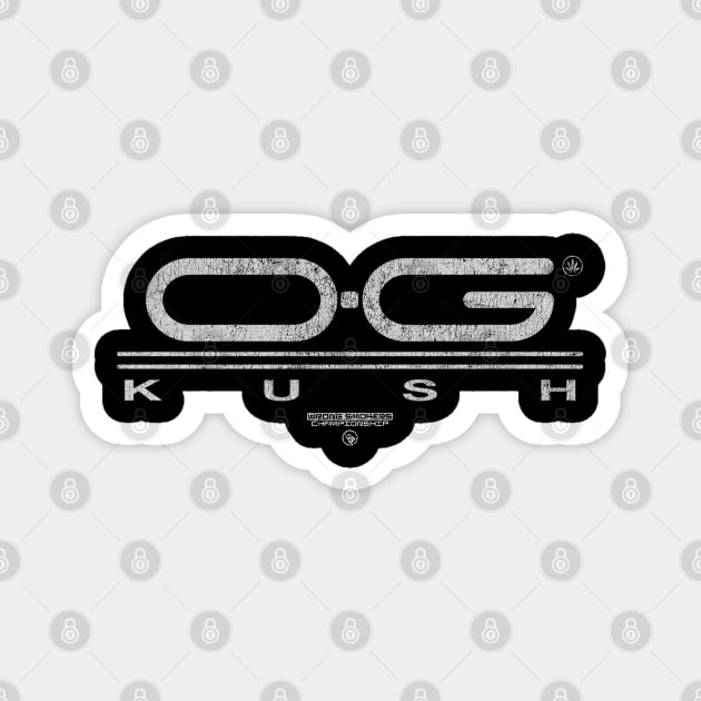 OG Racing Magnet by Wrongteeshirt