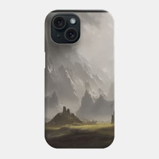 landscape nature wallpaper aestetic dreamland Phone Case