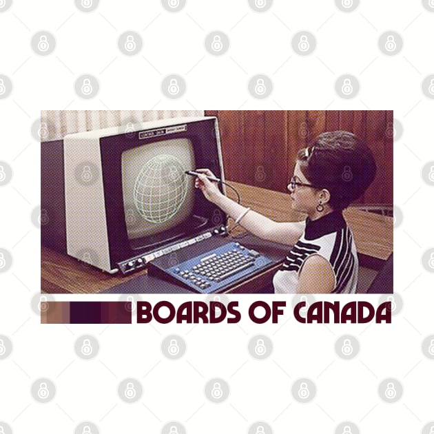 Boards Of Canada Retro Fanart Tribute Design by DankFutura