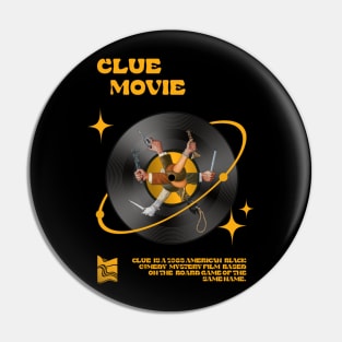 Clue M. Vintage 90s Pin