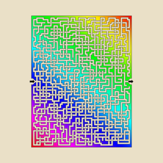 Rainbow Maze by gorff