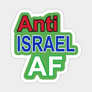 Anti Israel AF - Double-sided Magnet