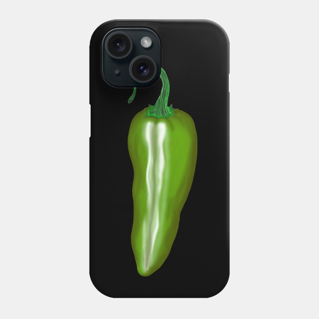 Jalapeno Pepper Phone Case by Dual Rogue