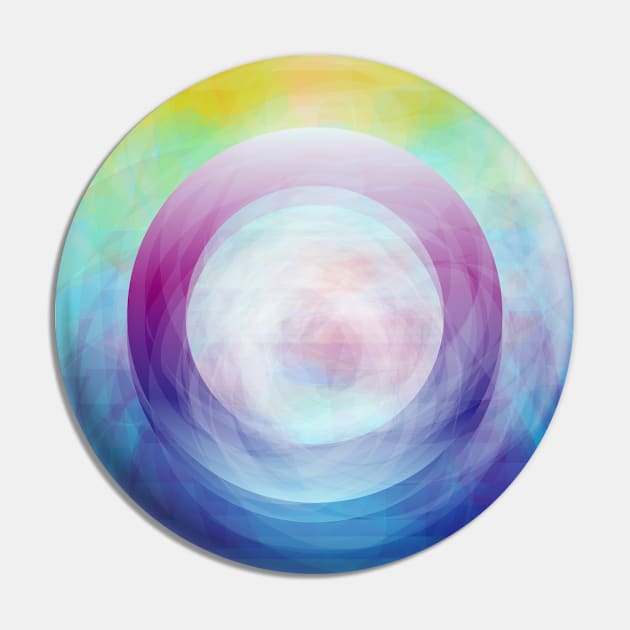 abstract circle Pin by 916art