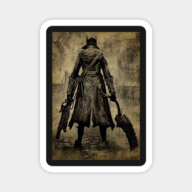 Bloodborne - The Hunter Magnet by boothilldesigns