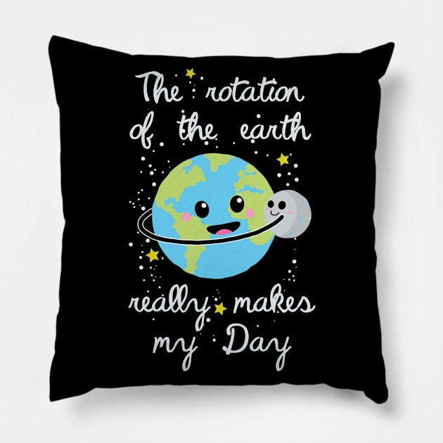 Earth Moon Pillow by ThyShirtProject - Affiliate