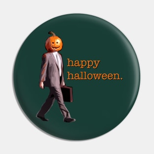 Dwight Halloween Pumpkin Pin