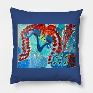 Peacock Dream Pillow