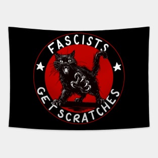 Cats Against Fascists Tapestry