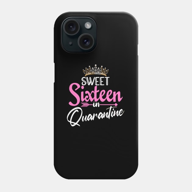 Sweet 16 In 16Th Phone Case by Weirdcore