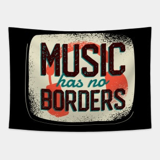 Music has no Borders Tapestry