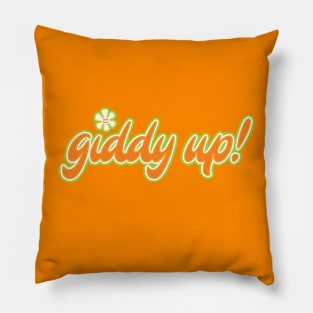 Giddy Up! Pillow