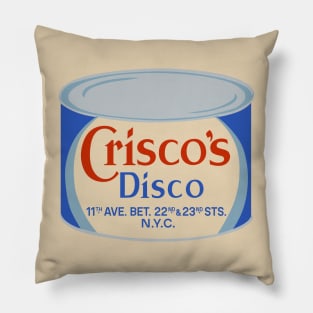 Crisco Disco Vintage NYC Retro Gay Pillow