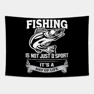 Fishing, it's not just a sport Tapestry