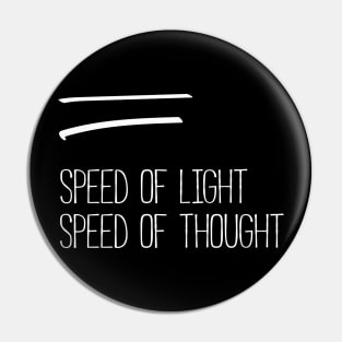 speed of thought Pin