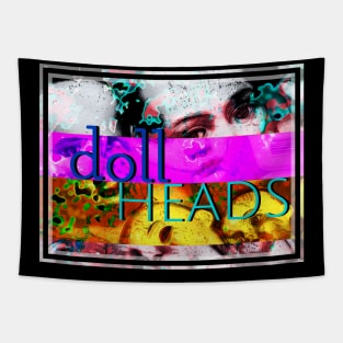 doll HEADS Tapestry