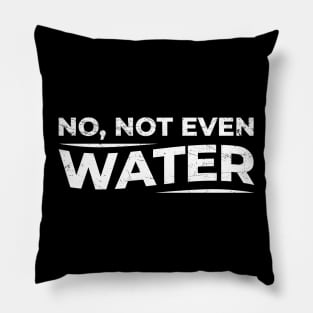 No Not Even Water Pillow