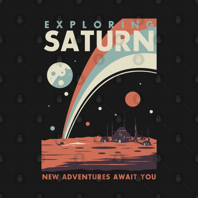 Exploring Saturn by StevenToang