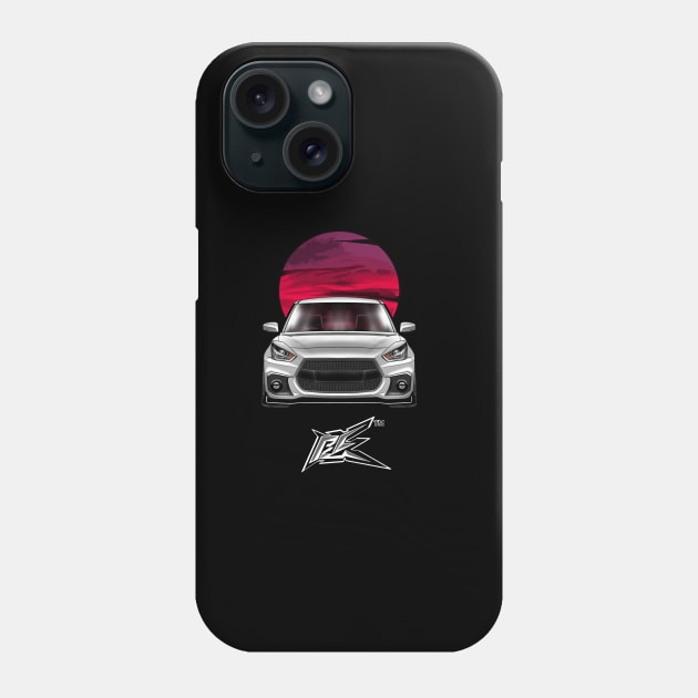 maruti suzuki swift white Phone Case by naquash