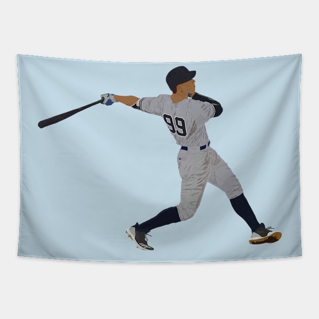 Aaron Judge Tapestry by Ferrajito