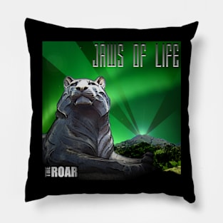 Jaws of Life cover art Pillow