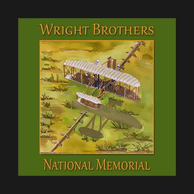 Wright Brothers National Memorial, Kitty Hawk North Carolina by WelshDesigns
