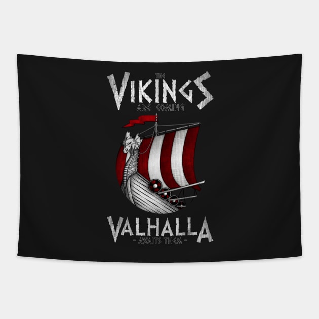 Vikings are coming Tapestry by Emporion