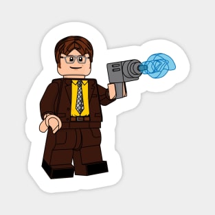 Lego Dwight Schrute Magnet