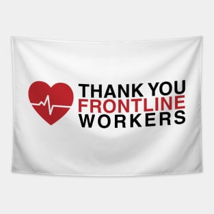 Thank You Frontline Workers Tapestry